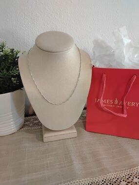 .925 James Avery Sterling Silver Ligth Twisted Curb Chain.